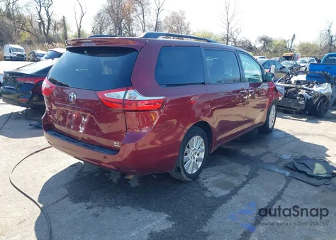 2015 Toyota Sienna Xle 7 Passenger from USA, damaged, VIN 5TDDK3DC0FS104012
